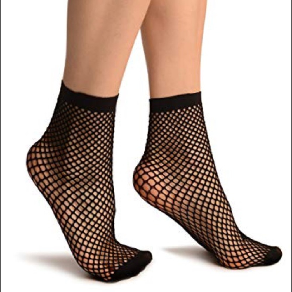 SOLD Two pairs of mesh ankle socks!